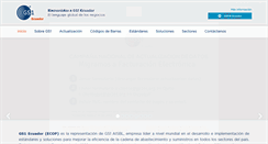 Desktop Screenshot of gs1ec.org